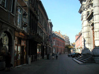 Rue du College & St Loup Church, Намюр